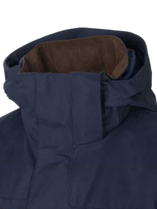 Barbour brockstone waterproof jacket navy clearance