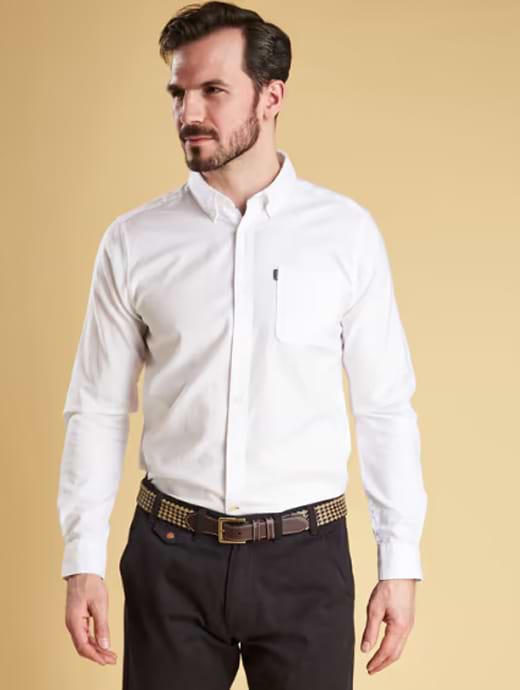 Barbour Men's Endsleigh Oxford Shirt White