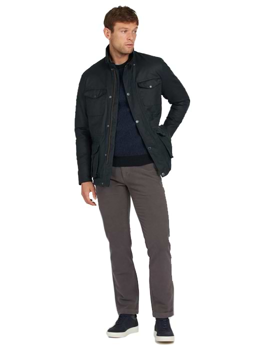 Barbour waxed field discount jacket