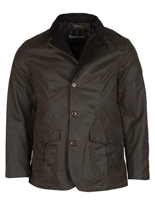 Men's barbour lutz waxed jacket online
