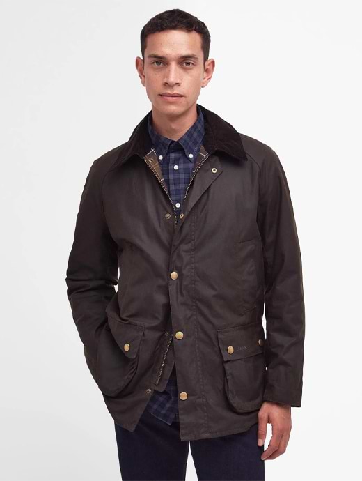 Mens barbour wax sales coat