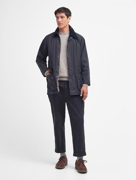 Barbour beaufort jacket mens online Pink