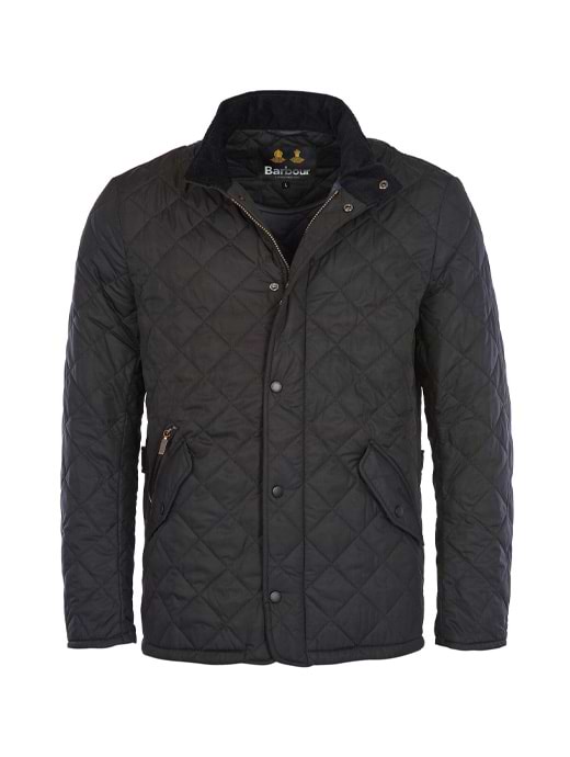 Barbour chelsea sports quilted jacket in black shop
