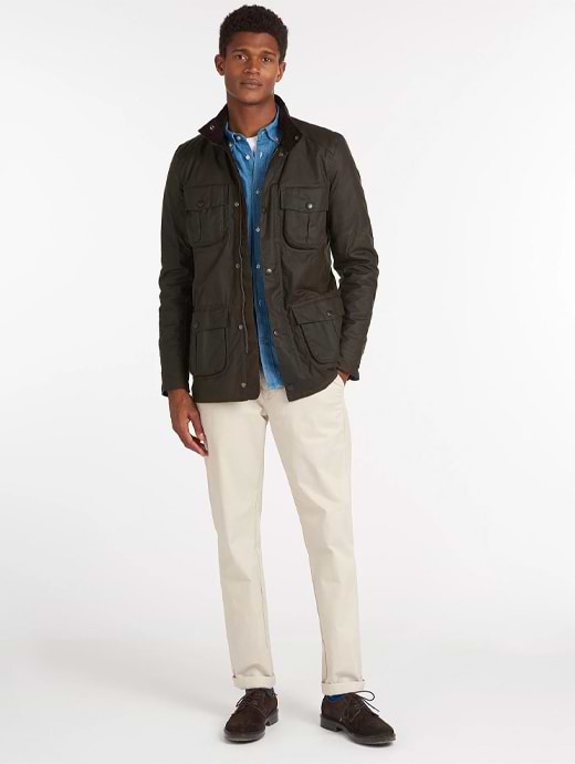 Barbour lightweight corbridge wax jacket clearance