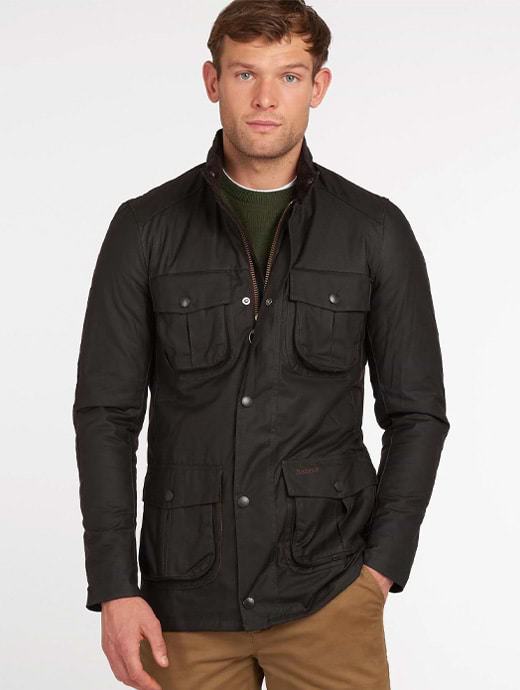 Barbour nautic wax jacket store