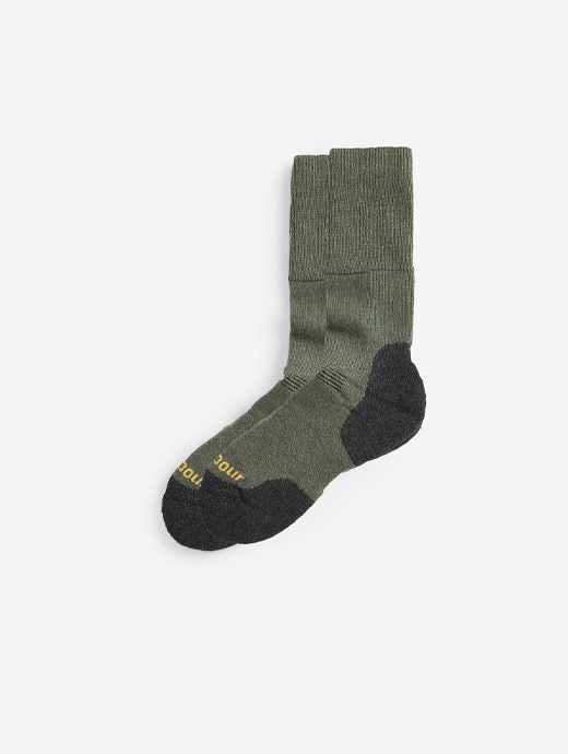 Barbour Men's Cragg Boot Socks Olive Mix