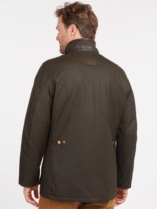 Barbour hereford jacket outlet olive