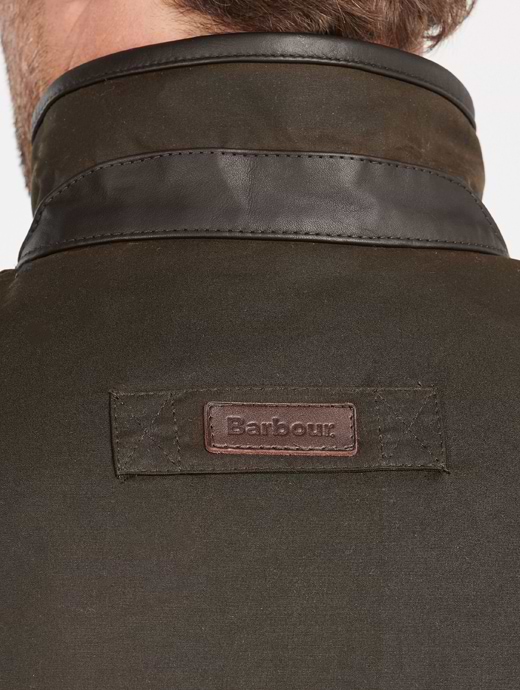 Barbour hereford top jacket olive