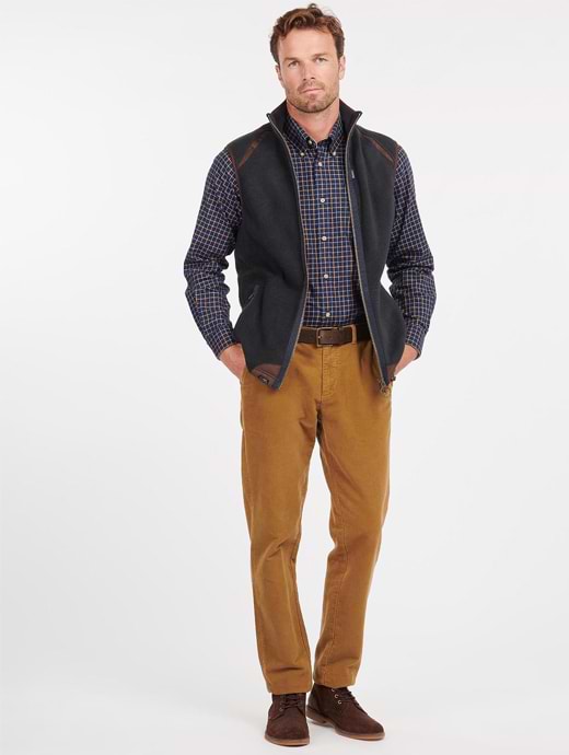 Barbour langdale gilet navy sale