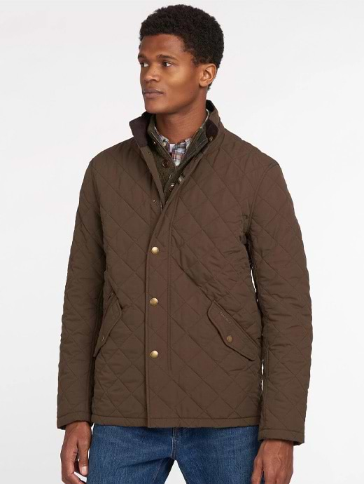 Barbour chelsea quilted jacket clearance mens