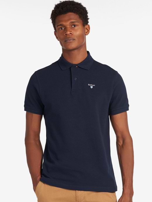 Barbour sports polo sales