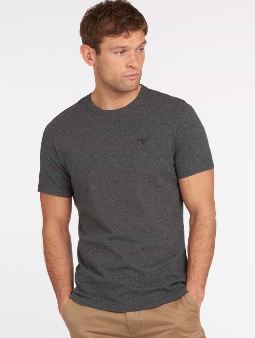 Barbour Men's Sports T-Shirt Slate Marl