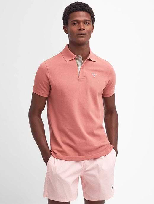 Barbour trousers mens Pink deals