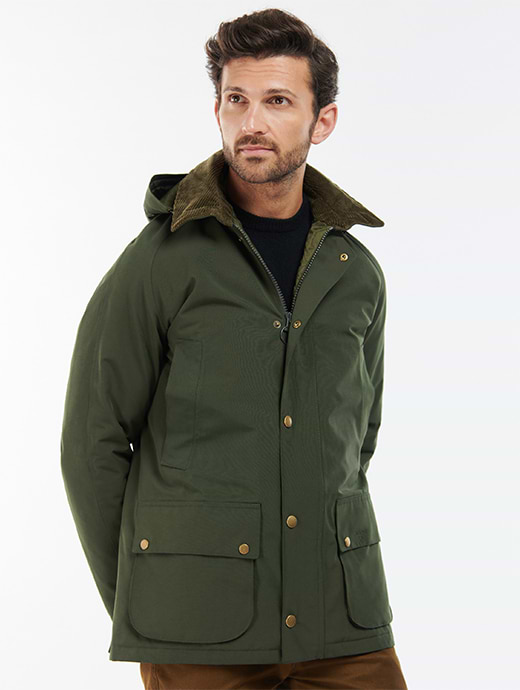 Barbour tailored jacket mens Green hot sale