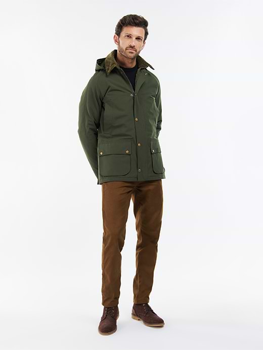 Barbour men's winterby winter ashby wax jacket sales
