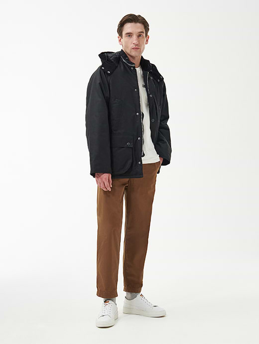 Barbour bedale hot sale hooded jacket