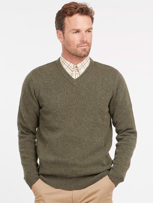 Barbour nelson essential v neck sales jumper