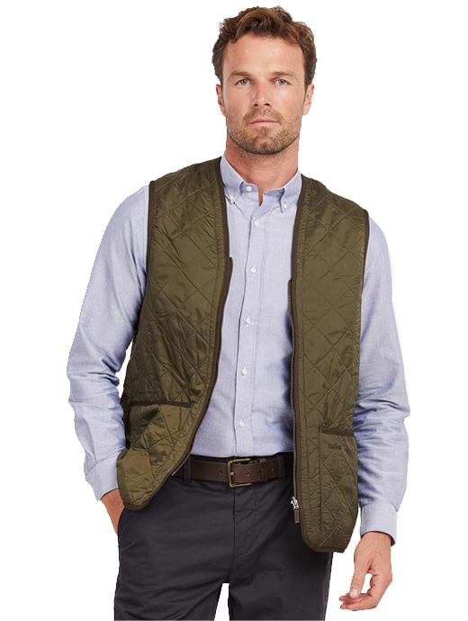 Barbour vest Brown clearance