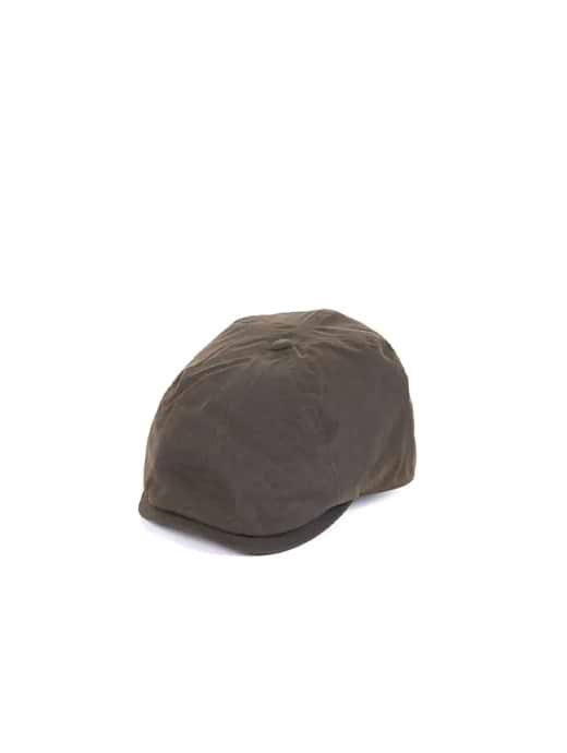 Barbour baker boy hat olive hot sale