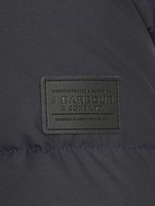 Barbour Rift Quilted Jacket Navy