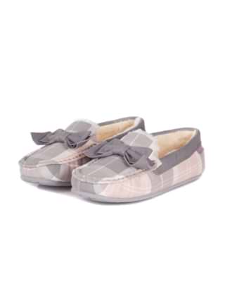 Barbour sadie shop slippers pink