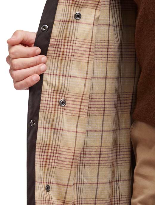 Barbour stockman shop long wax coat