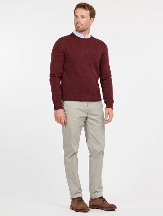Barbour tisbury lambswool crew neck cheap jumper
