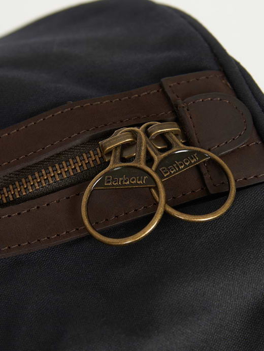Barbour wax holdall navy best sale