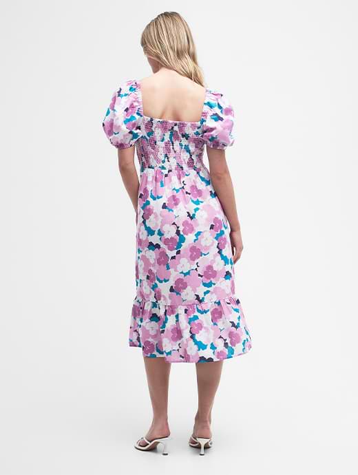 Barbour dress purple clearance