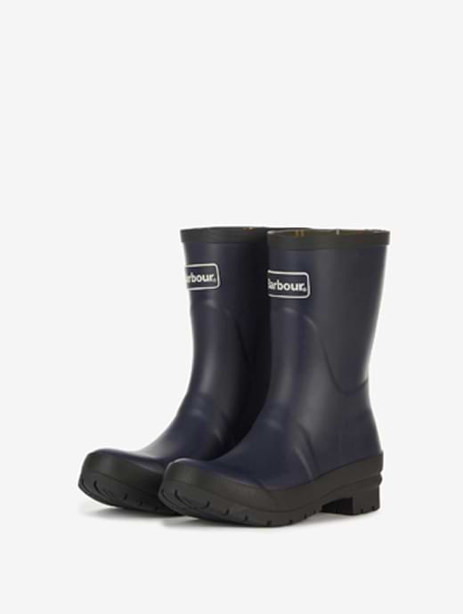 Navy barbour wellies outlet