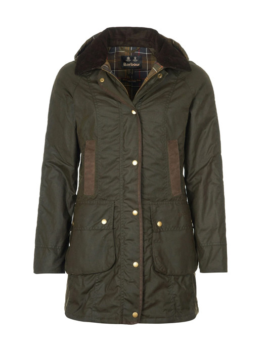 Barbour Bower Waxed Jacket Olive | Griggs