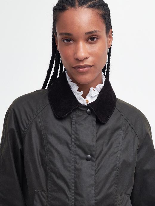 Barbour beadnell deals wax jacket olive