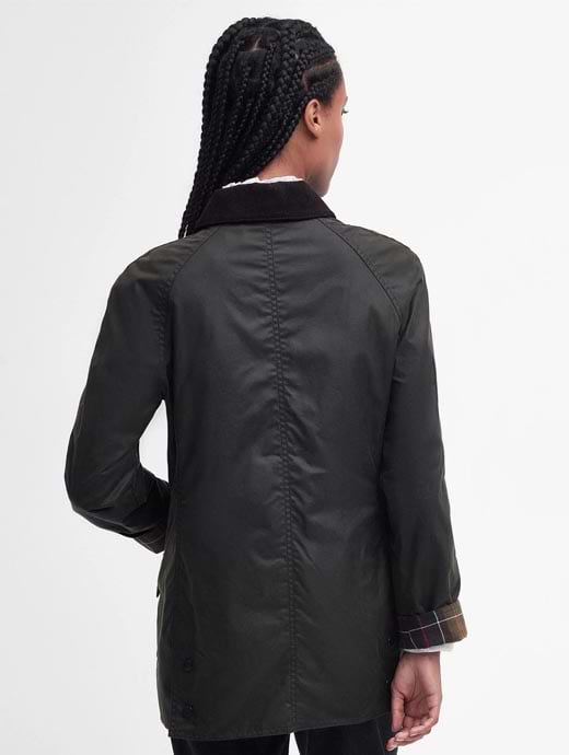 Barbour classic beadnell best sale wax jacket olive