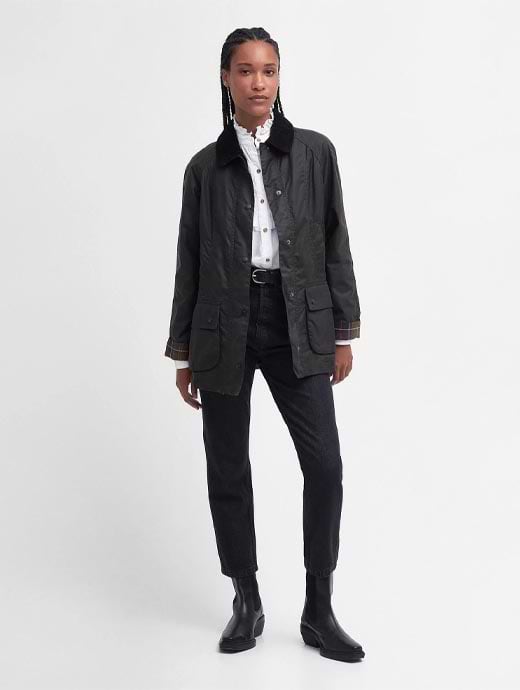 Barbour womens clearance classic beadnell jacket