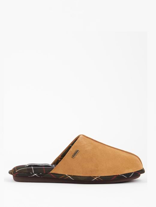 Barbour malone slippers camel store