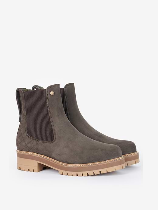 Barbour Women s Heather Chelsea Boot Dark Brown