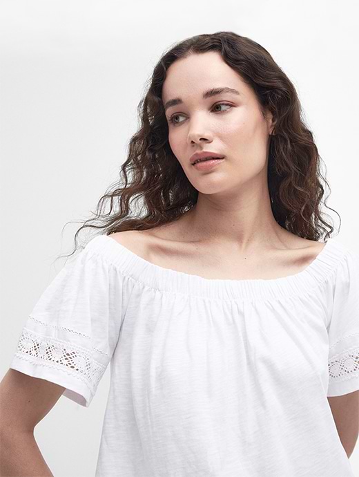 Womens barbour top hot sale