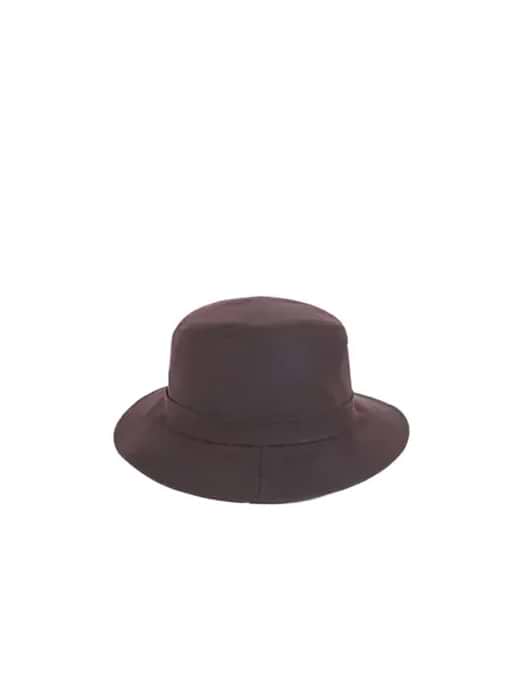Barbour Women's Vintage Wax Bushman Hat Rustic