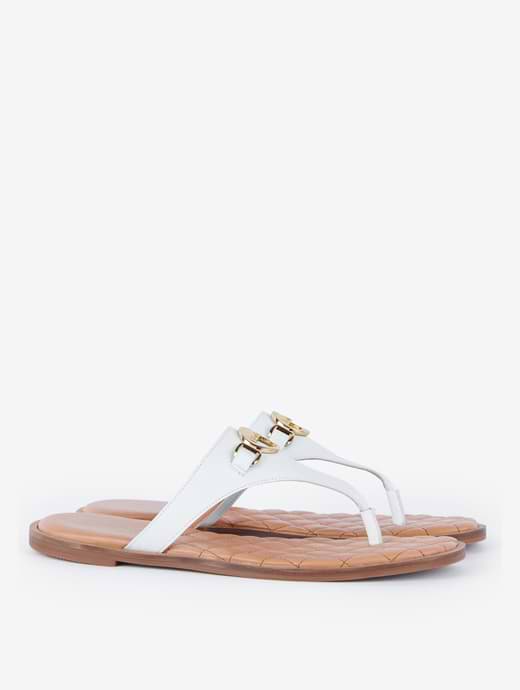 Barbour Baymouth Sandals White