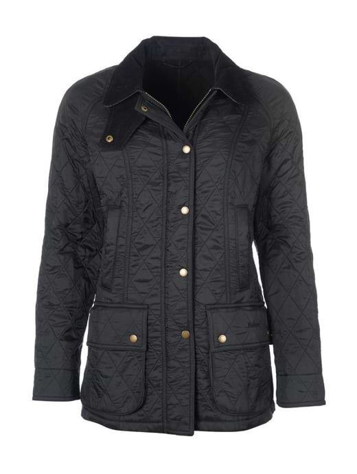 Barbour Women's Beadnell Polarquilt Jacket Black