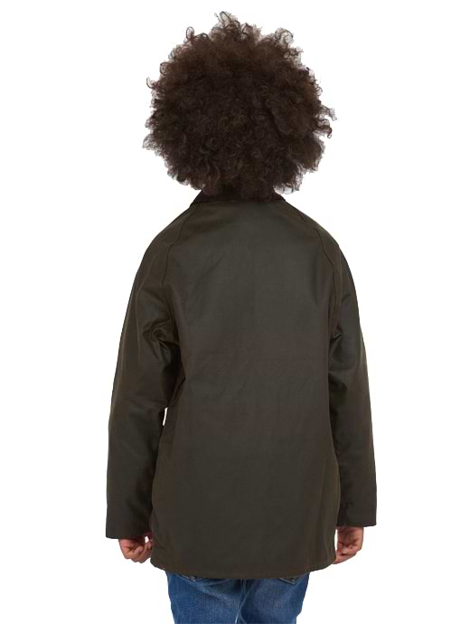 Barbour beaufort shop jacket kids olive
