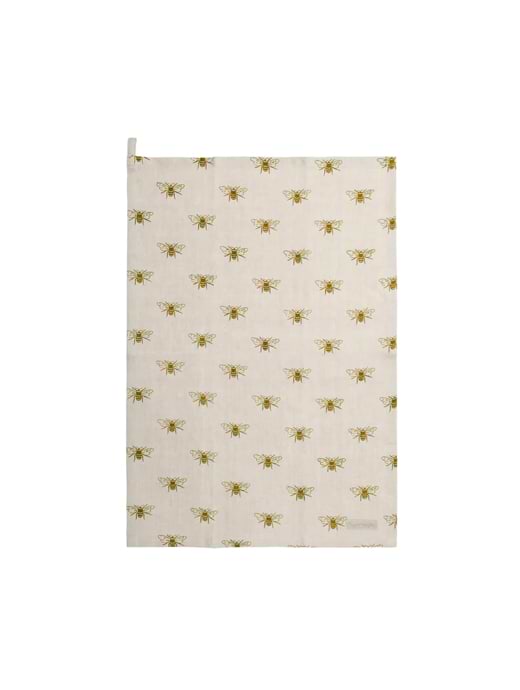 Sophie Allport Bees Linen Tea Towel