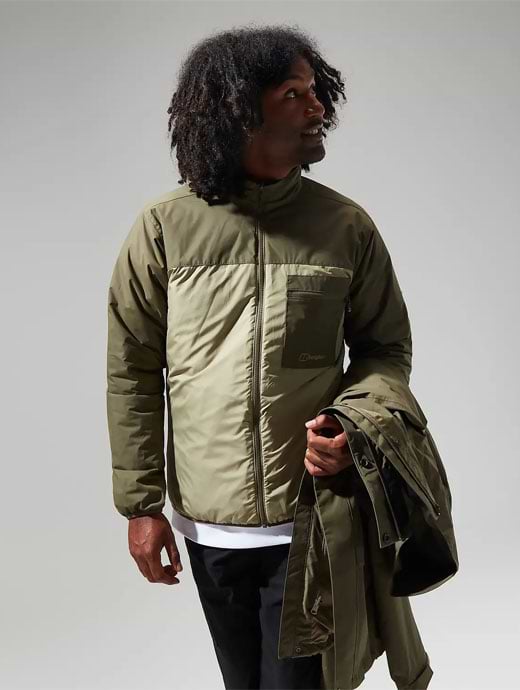 Berghaus mens jacket green discount