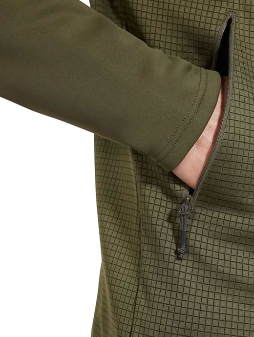 Berghaus Men's Sidley Hooded Fleece Jacket Ivy Green