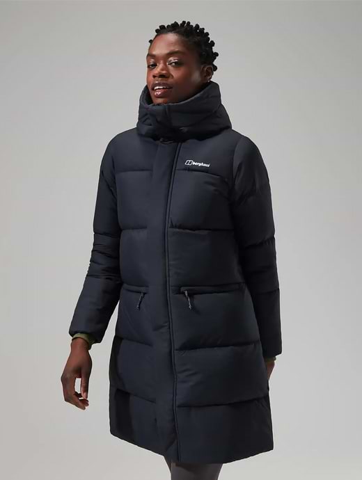 Berghaus Women's Reflective Long Down Jacket Black
