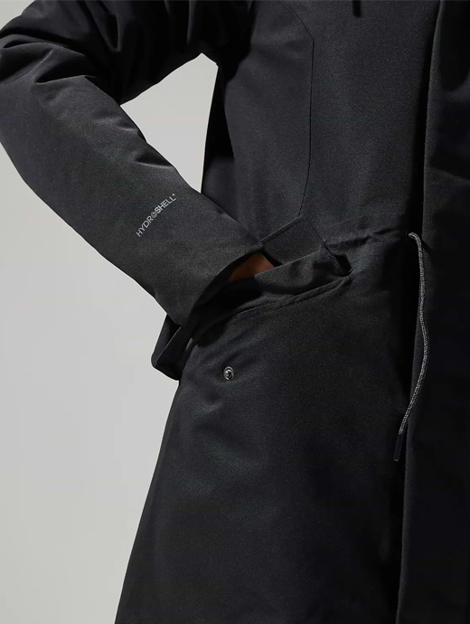 Berghaus Women's Foxghyll Hooded Parka Black/Grey