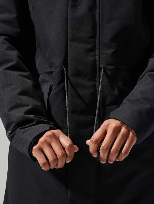 Berghaus Women's Foxghyll Hooded Parka Black/Grey