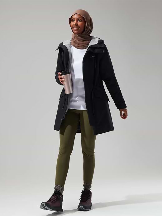 Berghaus Women's Foxghyll Hooded Parka Black/Grey