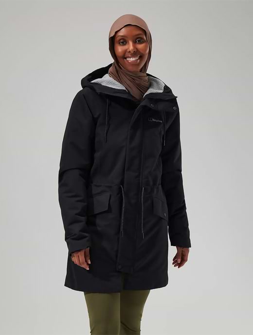 Berghaus Women's Foxghyll Hooded Parka Black/Grey