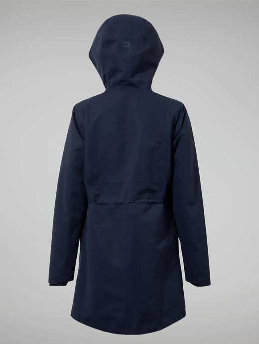 Berghaus Women's Foxghyll Hooded Parka Dark Blue/Natural